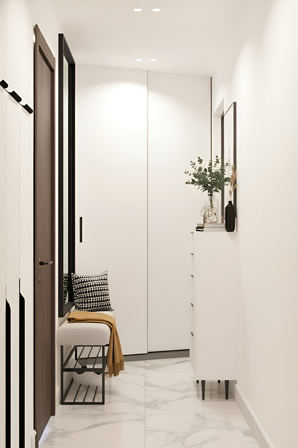 Дизайн-проект двухкомнатной квартиры для молодой семьи