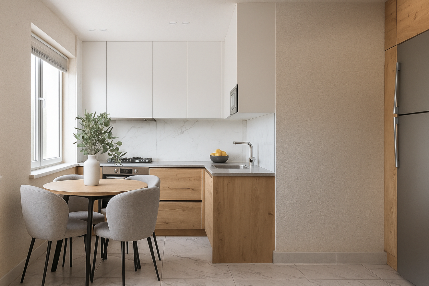 Дизайн-проект двухкомнатной квартиры для молодой семьи