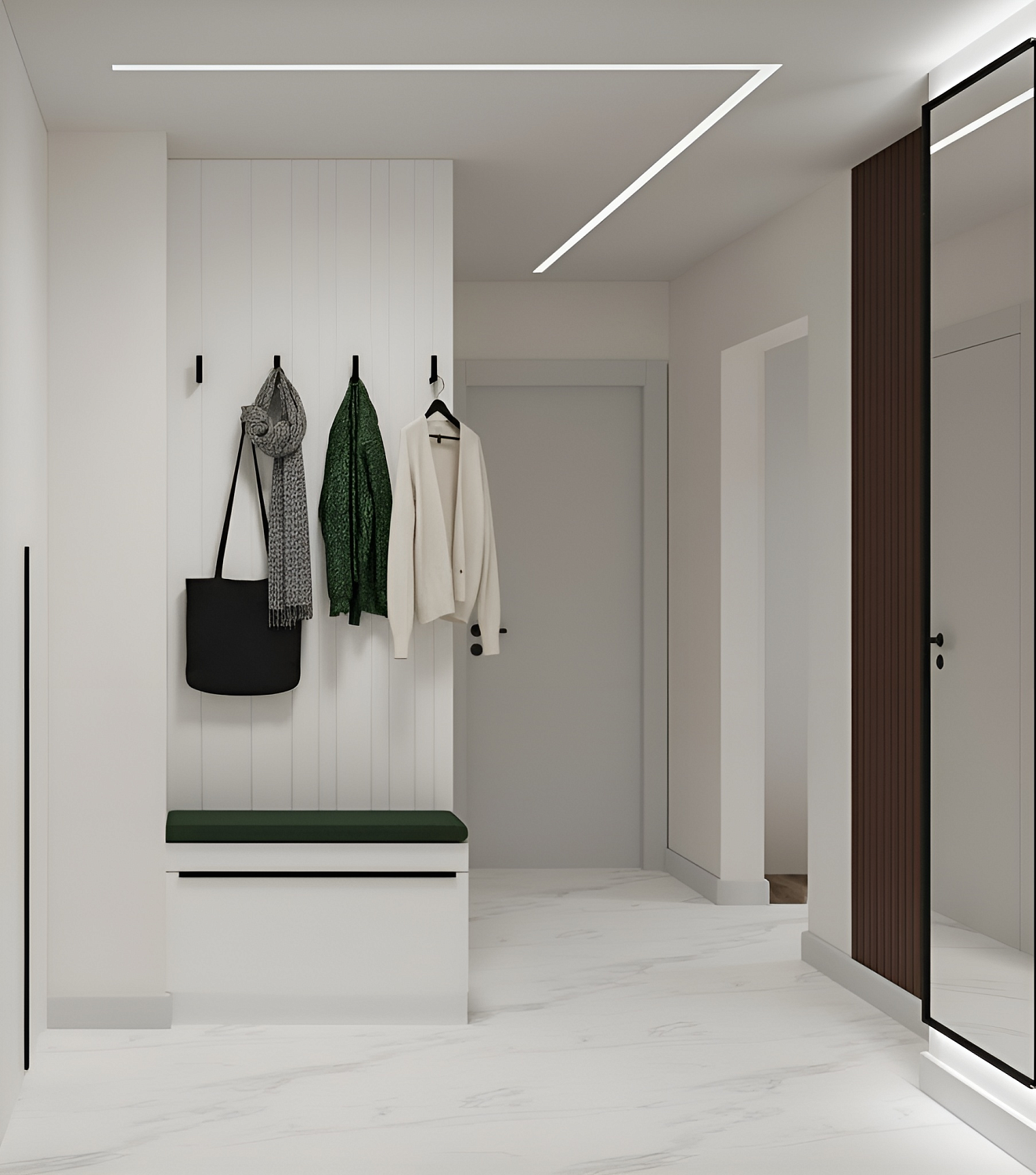 Дизайн-проект для молодой успешной девушки